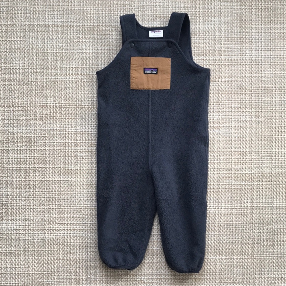 Patagonia Fleece Overalls (size 2T)